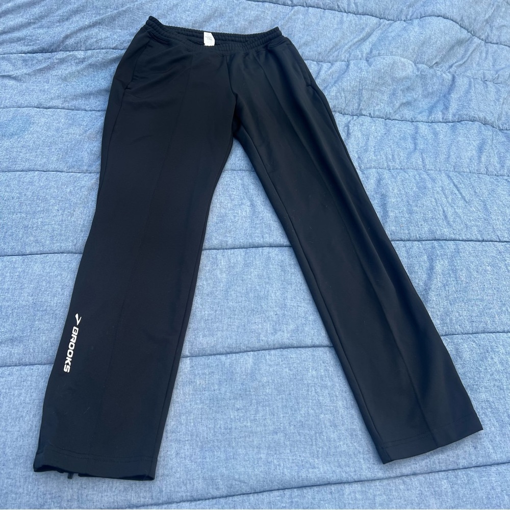 Brooks Black Equilibrium Technology Women’s Running Pants Size Small